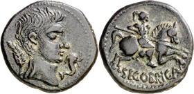 Segobriga (Saelices). As. (FAB. 2182) (ACIP. 1844). 11,03 g. EBC-.