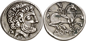 Turiasu (Tarazona). Denario. (FAB. 2417) (ACIP. 1720). 4,08 g. MBC+.