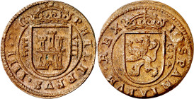 1624. Felipe IV. Segovia. 8 maravedís. (AC. 389). Atractiva. 6 g. MBC+.