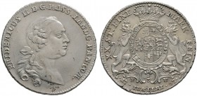 Hessen-Kassel. Friedrich II. 1760-1785. 1/2 Konventionstaler 1767. Schütz 1869.4, Hoffm. 2355.
 sehr schön-vorzüglich