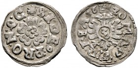 Lippe-Detmold. Simon VII. 1613-1627. Kipper-Groschen zu 3 Kreuzer 1620 -Detmold-. Ein zweites Exemplar. Grote 117, Slg. Weweler 305, 306.
 gutes vorz...
