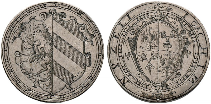 Nürnberg, Stadt. Torzeichen. Silbernes Torzeichen o.J.( 1598) des Joachim Nützel...