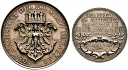 Nürnberg, Stadt. Weitere Marken und Medaillen. Städtische Dienstbotenmedaille in Silber 1893 von L.Chr. Lauer. Für 25-jährige Dienstzeit. Ähnlich wie ...