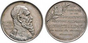 Nürnberg, Stadt. Weitere Marken und Medaillen. Silbermedaille 1901 von L.Chr. Lauer, auf die vom Verein für Münzkunde durchgeführte Ausstellung "moder...