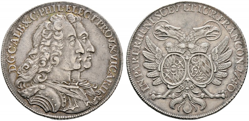 Pfalz-Kurlinie. Karl Philipp, zusammen mit Karl Albrecht von Bayern 1723-1742. 1...