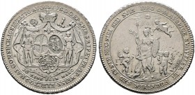 Speyer, Bistum. Damian August von Limburg-Styrum 1770-1797. Konventionstaler 1770 -Mannheim-. Auf seine Inthronisation. Ehr. 7/40, Dav. 2788, Haas 562...