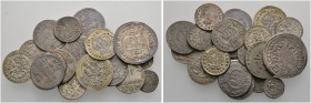 21 Stücke: BRANDENBURG-ANSBACH und -BAYREUTH. Kleinmünzen vom Pfennig bis 6 Kreuzer, zumeist 18. Jh.
 sehr schön, sehr schön-vorzüglich, vorzüglich...