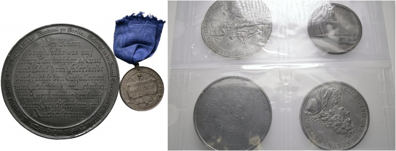 Ca. 30 Stücke: Diverse Medaillen vom 17.-19. Jh. Dabei Baden, Bayern, Hamburg, N...
