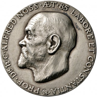 Medailleure. Bernhart, Josef (1883-1967). Einseitige Silbergussmedaille 1940 auf...