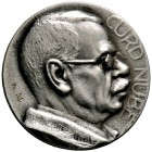 Medailleure. Mannert, Konrad (1883-1944). Einseitige, mattierte Silbermedaille o.J. (dreißiger Jahre). Wie vorher. 24,5 mm, 6,02 g
 gussfrisch