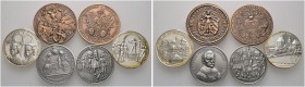 Lots. MEDAILLEN. 19 Stücke: ALTDORF. Moderne Medaillen (11x Silber, 8x Kupfer) auf die Wallen- stein-Festspiele, das Leibnitz-Forum sowie Nachprägunge...