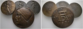 Lots. 4 Stücke: Bronzegussmedaillen auf das Dürerjahr anlässlich des 500. Geburtstages von Albrecht Dürer 1971. (2x Mende 223, Erl. 1183; Mende 252, E...