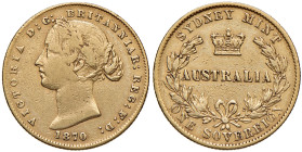 AUSTRALIA Vittoria (1837-1901) Sterlina 1870 - S. 3853B AU
qBB/BB