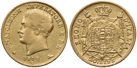 ITALIA Napoleone I (1805-1814) 20 Lire 1812 Milano - Gig. 88 AU
BB/qSPL