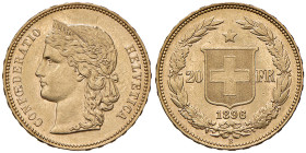 SVIZZERA 20 Franchi 1896 - Varesi 652 AU
SPL-FDC
