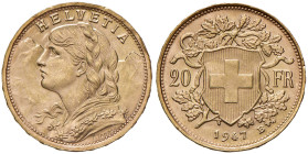 SVIZZERA 20 Franchi 1947 - Varesi 683 AU
qFDC