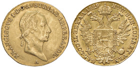 AUSTRIA Francesco I (1806-1815) Ducato 1829 A - Fruhwald 100 AU (g 3,42)
BB