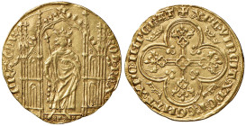 FRANCIA Carlo IV (1322-1328) Royal d'or - Fr. 261 AU (g 4,13) R
BB/BB+