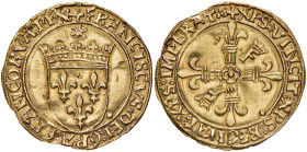 FRANCIA Francesco I (1515-1547) Ecu d'or - Fr. 342 AU (g 3,38)
SPL