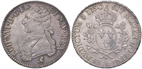 FRANCIA Luigi XVI (1774-1792) Ecu 1790 A - Gad. 356 AG (g 29,42)
BB-SPL