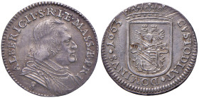 MASSA DI LUNIGIANA Alberico II (1662-1664) Luigino 1663 - MIR 321/3 AG (g 2,22) RR
qSPL