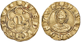 MILANO Luchino e Giovanni Visconti (1339-1349) Mezzo fiorino - MIR 96/1 AU (g 1,72) R
BB-SPL