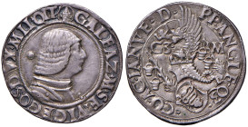 MILANO Galeazzo Maria Sforza (1468-1476) Testone - MIR 201/2 AG (g 9,63)
BB/qSPL