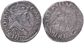 NAPOLI Carlo V (1516-1556) Carlino - MIR 148/2 AG (g 2,98)
BB