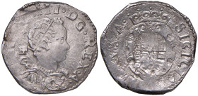 NAPOLI Filippo III (1598-1621) Tarì - MIR 206 AG (g 6,00) R Debolezze. Weaknesses.
BB+