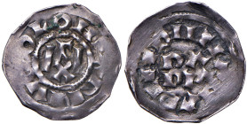 PAVIA Ugo e Lotario II (931-947) Denaro - MIR 824 AG (g 1,52) R Debolezze. Weaknesses.
BB+