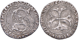 SIENA Repubblica (1450-1470) Grosso da 5 Soldi e 6 Denari - MIR 525/3 AG (g 1,58) RRRR Moneta di estrema rarità, non abbiamo reperito altri passaggi i...