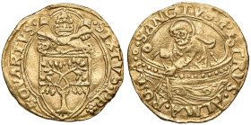 Sisto IV (1471-1484) Fiorino di camera - Munt. 12 AU (g 3,34) R
qSPL