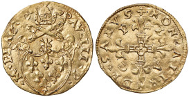 Paolo III (1534-1549) Piacenza - Scudo d'oro - Munt. 176 AU (g 3,26) NC
SPL