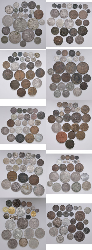 § Resto di collezione R.P. contenente 250 monete di varie epoche e nazionalità i...