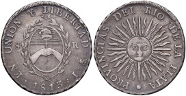 ARGENTINA 8 Reales 1813 PTS - KM 5 AG (g 26,71) R
BB