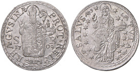 RAGUSA Repubblica (1358-1808) Perpero 1709 - KM 7 AG (g 6,00) RR Debolezza al D/. Weak strike on obverse.
SPL