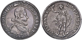FIRENZE Ferdinando II de' Medici (1621-1670) Piastra 1625/1623 - MIR 290/2 AG (g 32,60) RR
SPL