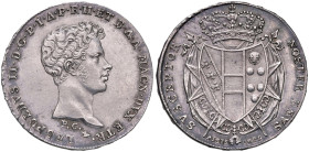 FIRENZE Leopoldo II di Lorena (1824-1859) Mezzo francescone 1829 - MIR 450/3 AG (g 13,64) R
qFDC/FDC