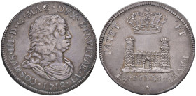 LIVORNO Cosimo III de' Medici (1670-1723) Tollero 1712 - MIR 65/4 AG (g 27,03) R
BB/qSPL