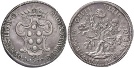 LIVORNO Cosimo III de' Medici (1670-1723) Pezza della Rosa 1700 - MIR 66/6 AG (g 25,91) R
BB+/SPL