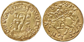 LUCCA Repubblica (1376-1799) Ducato armetta Arnolfini (armetta 25 del MIR) - MIR manca; Bellesia 52 (indicato R/3) AU (g 3,51) RRR In conservazione ec...