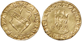 LUCCA Repubblica (1376-1799) Scudo d' oro del sole - MIR 179 AU (g 3,32) R
BB