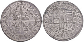MANTOVA Ferdinando Gonzaga (1612-1626) Tallero 1622 - MIR 596 AG (g 21,29) RRRR Esemplare non circolato e di straordinaria conservazione, dal metallo ...