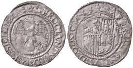 MESSINA Ferdinando Il Cattolico (1479-1516) Tarì - MIR 244 AG (g 3,33)
SPL+