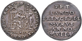 VENEZIA Pietro Lando (1539-1545) Osella an. VII (1545) - Paolucci 26 AG (g 9,57) RR Esemplare di notevole conservazione. Nell'asta Nac 36 del 2007, lo...