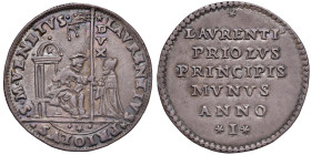 VENEZIA Lorenzo Priuli (1556-1559) Osella an. I (1556) - Paolucci 37 AG (g 9,66) RRR Notevole conservazione per la tipologia. Remarkable condition for...