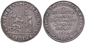 VENEZIA Gerolamo Priuli (1559-1567) Osella an. I (1559) - Paolucci 40 var. AG (g 9,64) RRRR Variante inedita, in nessuno dei testi da noi consultati, ...