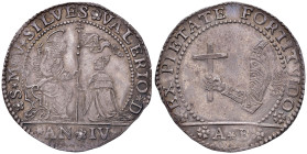 VENEZIA Silverstro Valier (1694-1700) Osella an. IV (1697) - Paolucci 180 AG (g 9,77) R Moneta dai fondi lucenti e corredata da una meravigliosa patin...
