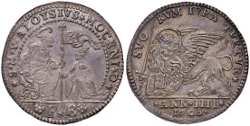 VENEZIA Alvise II Mocenigo (1700-1709) Osella an. IIII 1703 - Paolucci 186 AG (g 9,78) R Esemplare eccezionale con gradevole patina iridescente. Very ...