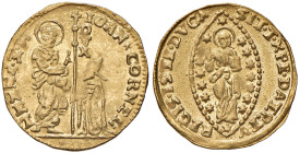 VENEZIA Giovanni II Corner (1709-1722) Zecchino - Gig. 64 AU (g 3,48) Consuete minime debolezze. Usual minor weaknesses.
FDC